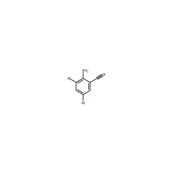 Ak Scientific 2-Amino-3, 5-dibromobenzonitrile (10g), CAS 68385-95-5 X2746-10g - main