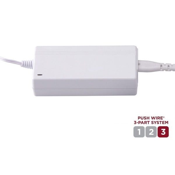 Black & Decker PUSH WIRE Under Cabinet Light 48W Plug-In Power Kit LEDUC-48WP - main