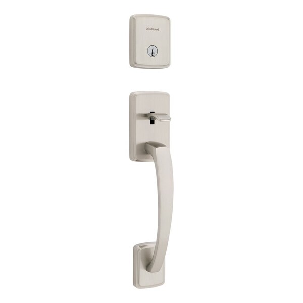 Kwikset Residential Handlesets Single Cylinder Satin Nickel 818BFHLIP-15S.STRKP - main