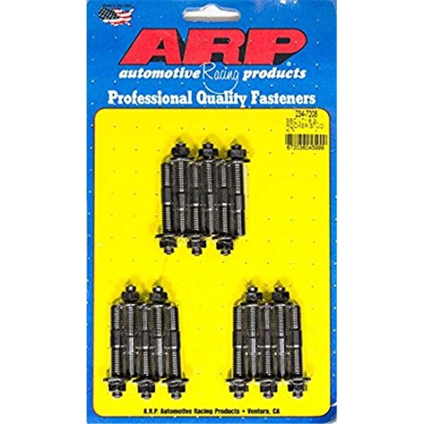 Arp 6.2 litre LT1 Hex Rocker Arm Stud Kit for SB Chevy, Black A14-2347208 - main