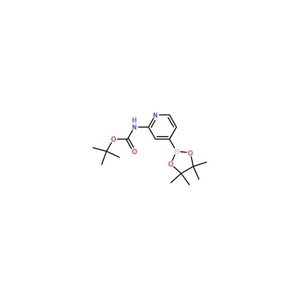 Ak Scientific tert-Butyl 4-(4, 4, 5, 5-tetramethyl-1, 3, 2-dioxaborolan-2-yl)pyridin-2-ylcarbamate (5g), CAS 1095708-3 Y7027-5g - main