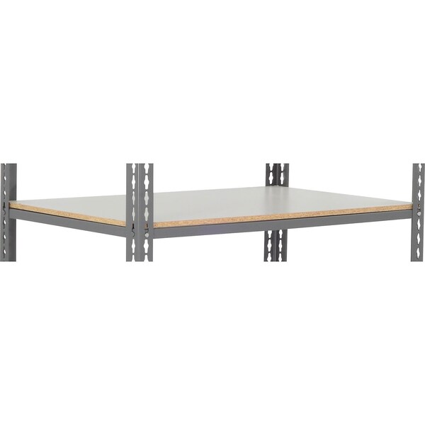 Global Industrial Standard Duty Boltless Shelving Additional Shelf, 36"W x 18"D, Laminate Deck B3165731 - main