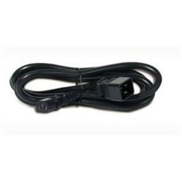 Apc Power Cord, IEC 320 C20, SJT, 6.5 ft., 16A, 12/3 AP9879 - main