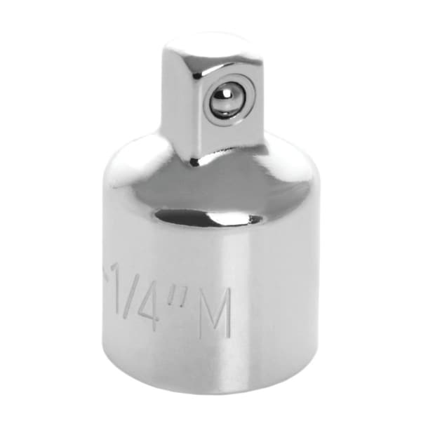 Perform Tool Socket Adapter 3/8 In Female x 1/4 In Male; Chrome Plated; Chrome Vanadium Steel; Single W38159 - main