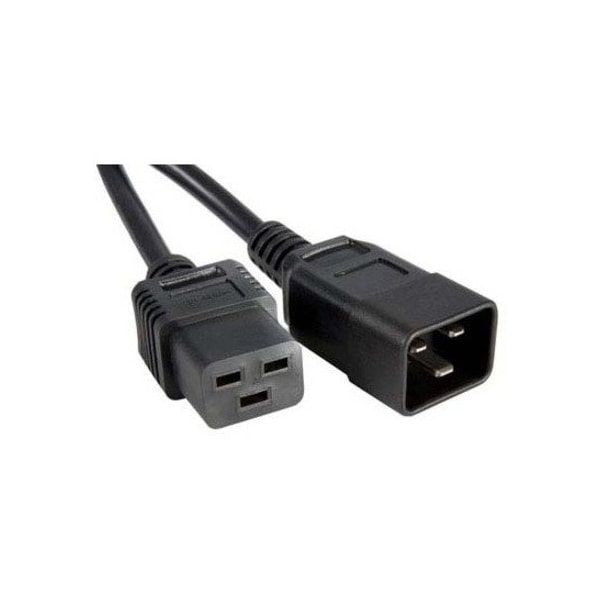 Enet C19 To C20 6Ft Black Power Cord C19C20-6F-ENC - main