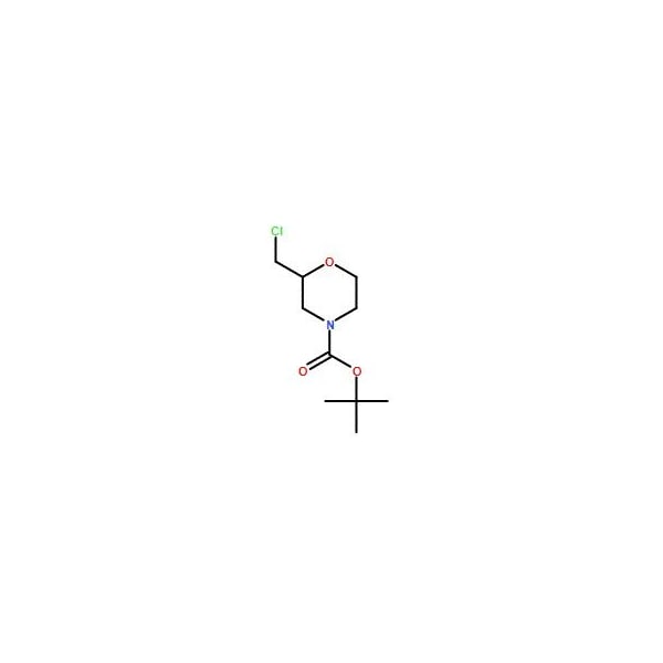 Ak Scientific N-Boc-2-(Chloromethyl)morpholine (5g), CAS 650579-38-7 9957AB-5g - main