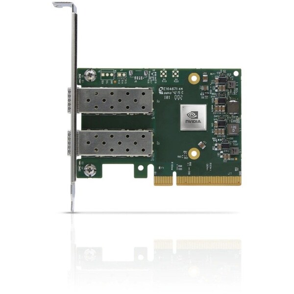 Nvidia CONNECTX-6 LX EN ADAPTER CARD, 25GBE, DUAL-PORT SFP28, PCIE 4.0 X8, SECURE BOOT, MCX631102AS-ADAT - main