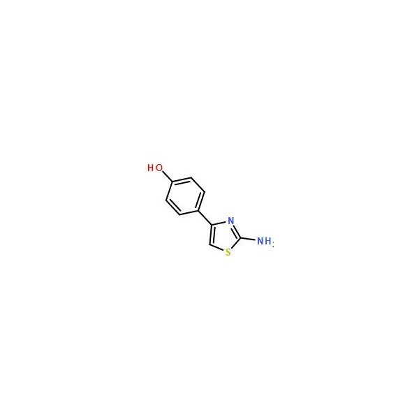Ak Scientific 4-(2-Amino-thiazol-4-yl)-phenol (5g), CAS 57634-55-6 5926AE-5g - main
