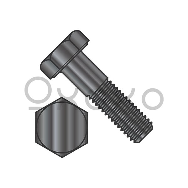 Oxoxo 5/16-18X1 1/4 Hex Cap Screw Grade 2 Non A307 Black Oxide and Oil, 1100PK 441996 - main