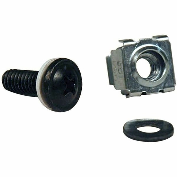 Tripp Lite Rack Square Hole, 50 M5 screws, washers SRCAGENUT5MM - main