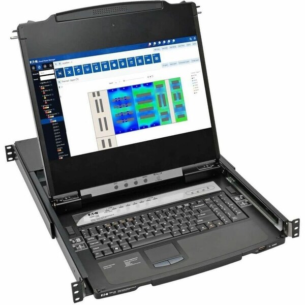 Tripp Lite series B030-008-17-IP NetDirector 8-Port 1U Rack-Mount Console HDMI KVM Switch B030-008-17-IP - main