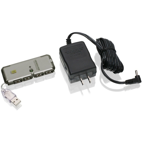 Iogear Hub 4 ports Hi Speed USB 480 Mbps GUH274 - main