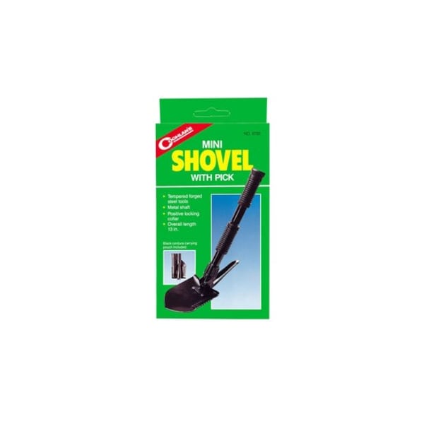 Coghlans Coghlan's Black Shovel/Pick 7.625 in. H X 3.875 in. W X 16 in. L 1 pk 9720 - main