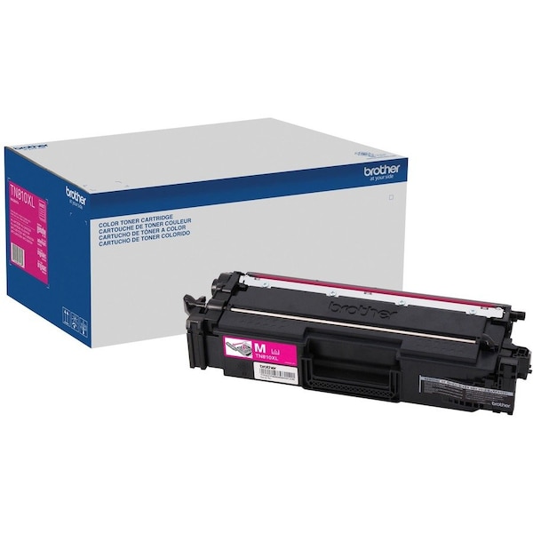 Brother High Yield Magenta Toner Cartridge 9,000 Yield TN810XLM - main