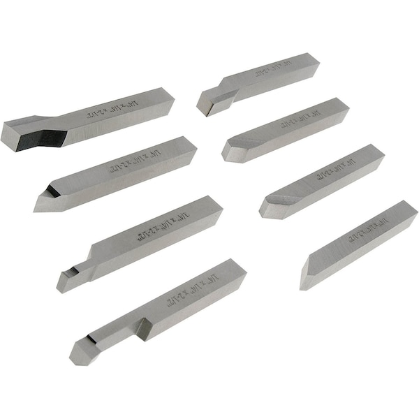 Grizzly 8 pc. HSS 1/4" Mini Tool Set H5870 - main