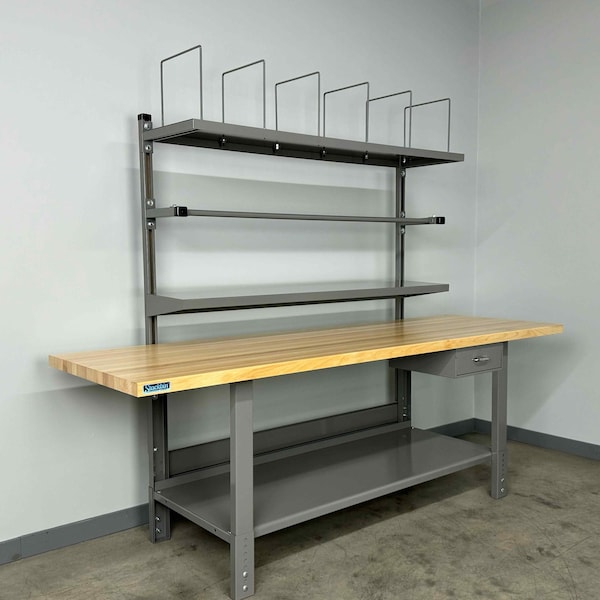 Stackbin Packing Work Bench, 96" W, 1000 lb. 4-8PACK-8M-BG - main