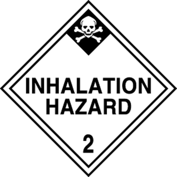 Accuform DOT SHIPPING LABELS HAZARD CLASS 2 MSL205PS2 - main