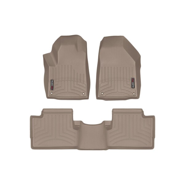 Weathertech Tan, Front and Rear Floorliners 458331-4516232 - main