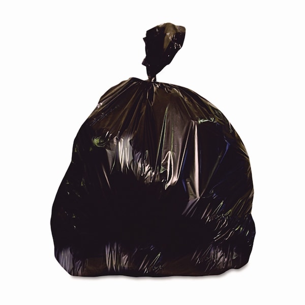 Heritage 33 gal Trash Bags, 33 in x 39 in, Super Heavy-Duty, 1.5 mil, Black X6639AK - main