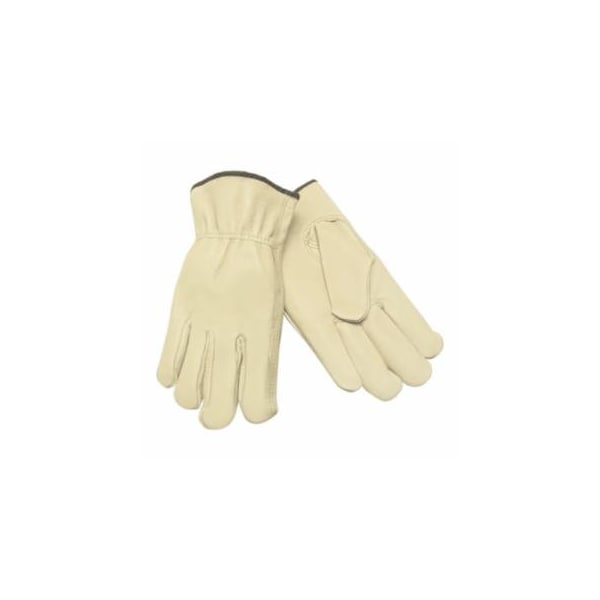 Mcr Safety Pigskin Drivers Gloves, Economy Grain Pigskin, Medium, Unlined, 12PK 127-3400M - main