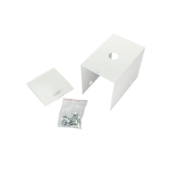 Maxlite JELLY JAR WALL MOUNTED 120V E26 SOCKET WET SILVER W/ 9W A19 SBLED LAMP 3000K JJW12001 - main