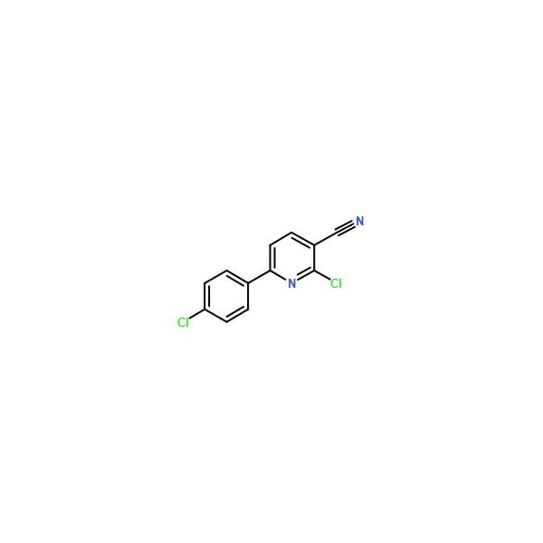 Ak Scientific 2-Chloro-6-(4-chlorophenyl)nicotinonitrile (1g), CAS 84596-41-8 0488AF-1g - main