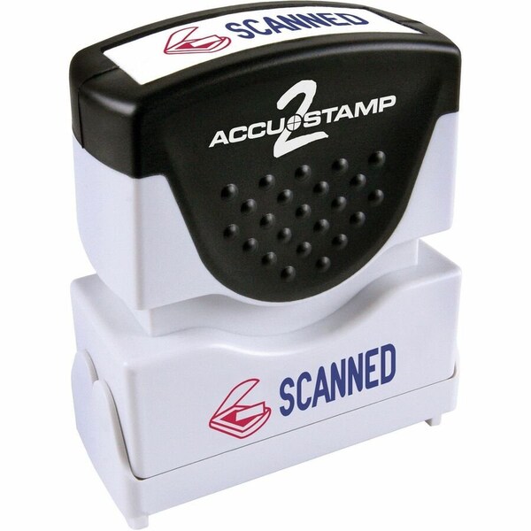 Accu-Stamp Accustamp2, 2-Color Scanned, Red/Blue 035606 - main