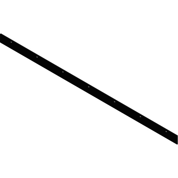 Kfi 105069R 48 in SnoDevil Replacement Wear Bar - 3/16 in Grade 50 Steel, PowderCoated 105069-R - main