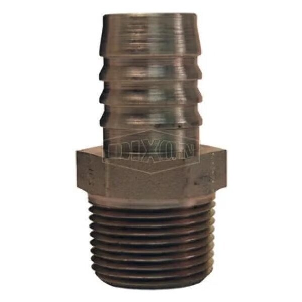 Dixon Suction and Return Line Hydraulic Swivel Stem, 2-11-1/2 Nominal, MNPT x Hose Barb, Steel, Domestic 188-32 - main