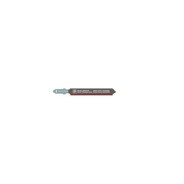 Fein 2-3/8 in. HM Carbide T-Shank Jigsaw Blade 24 TPI for cutting stainless steel, 3PK 63503175010 - main