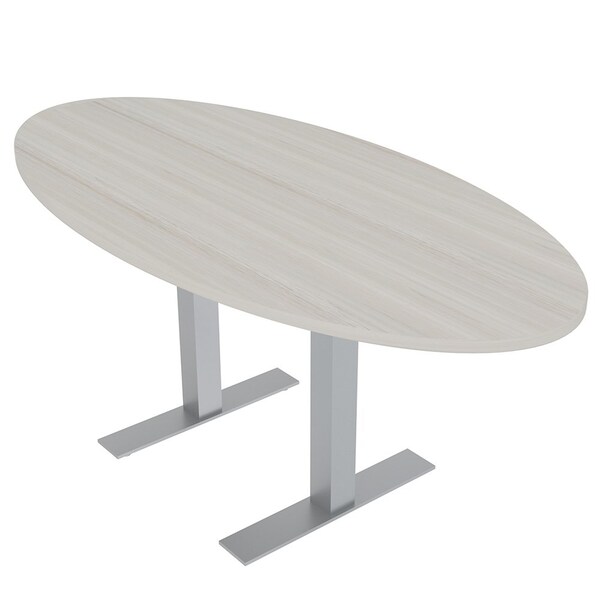 Skutchi Designs 4 Person Conference Table With Power Unit | 6' Oval Table | Harmony Series HAR-OVL-36X72-T-K458-NA - main