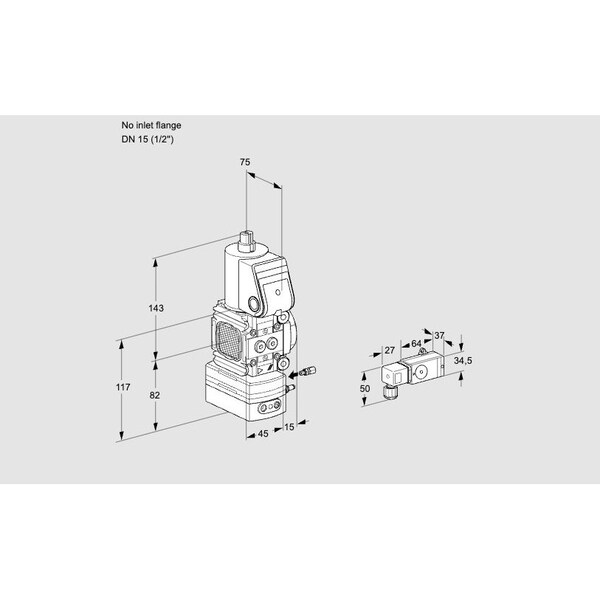 Honeywell Kromschroder VAG1-/15R/NWBE KS88019242 - main