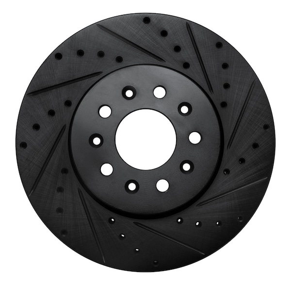 Dynamic Friction Co DFC Brake Rotor - Drilled and Slotted - Black 633-46035R - main