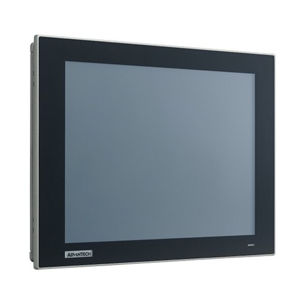 Advantech 15 in. XGA Industrial Monitors with Resistive Touch Control, Direct HDMI, DP, and VGA Ports FPM-215-R8AE - main