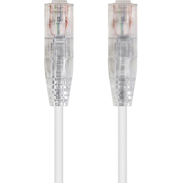 Monoprice Slim Cat6 Utp Cable, 14 ft.White 13550 - main