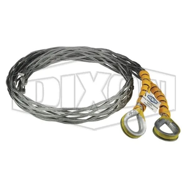 Dixon King Safety Whipsock, For Use with 1.969 to 2.362 in OD Hoses, 1-1/2 in, 700 psi, Carbon Steel KSW24 - main