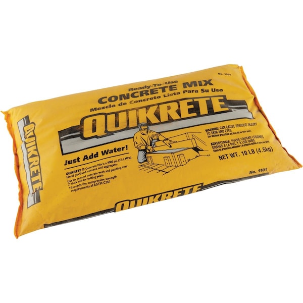 Quikrete 10 Lb. Ready to Use Concrete Mix 110110 - main
