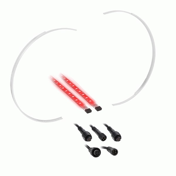 Heise Single RGB Expandable Wheel Ring 15inch-18inch HE-RGB-WL1 - main