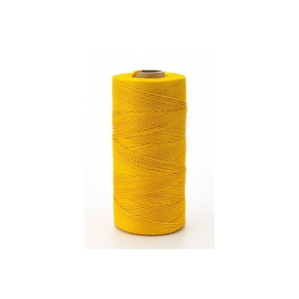 Mutual Industries BRAIDED NYLON MASON TWINE GLO YELLOW, 4PK 14662-138-1000 - main