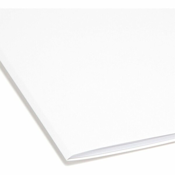 Smead File Folders, White, PK100 SMD12834 - main