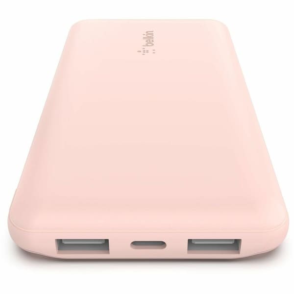 Belkin 10K POWER BANK, USB-A & C 15W, ROSE GOLD BPB011BTRG - main