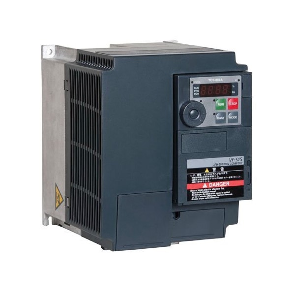 Toshiba Motor Drives, 18, VFD 600V 6.1 A 5HP VFS15-6037P-W1 - main