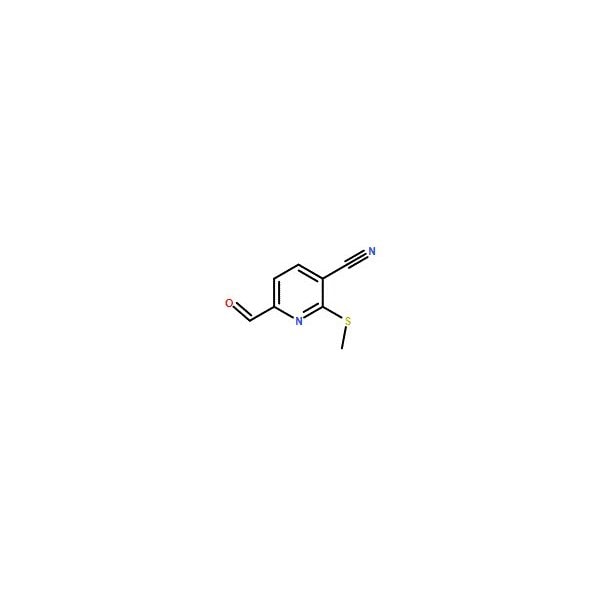 Ak Scientific 3-Cyano-2-(methylthio)pyridine-6-carboxaldehyde (250mg), CAS 175277-27-7 Y7999-250mg - main