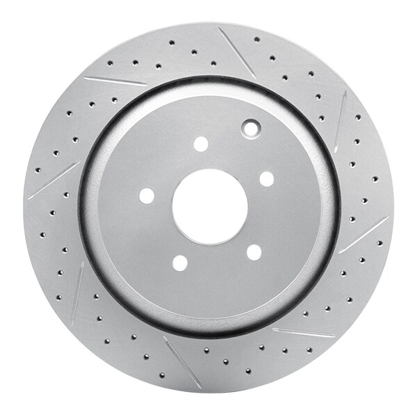 Dynamic Friction Co DFC Geoperformance Rotor - Drilled and Slotted 830-68015R - main