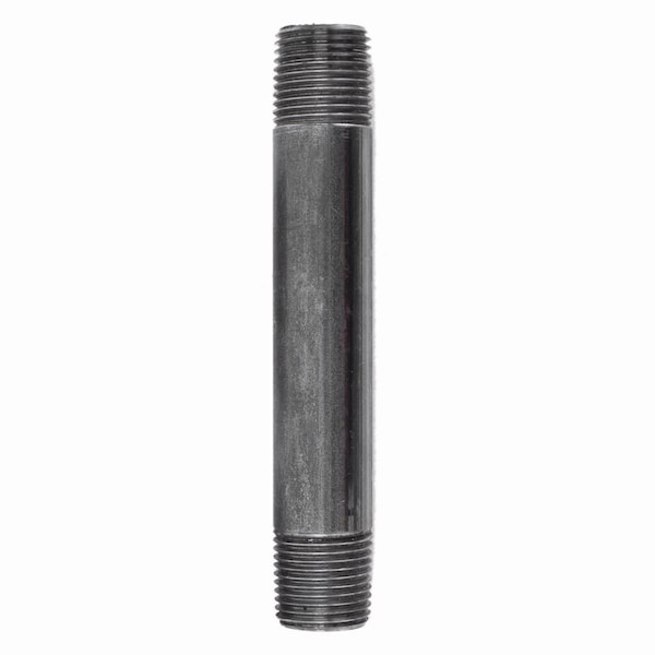 Ace Trading - Nipple 3/8 in. MIP each X 3/8 in. D MIP Black Steel 5 in. L Nipple 308UP38X5 - main