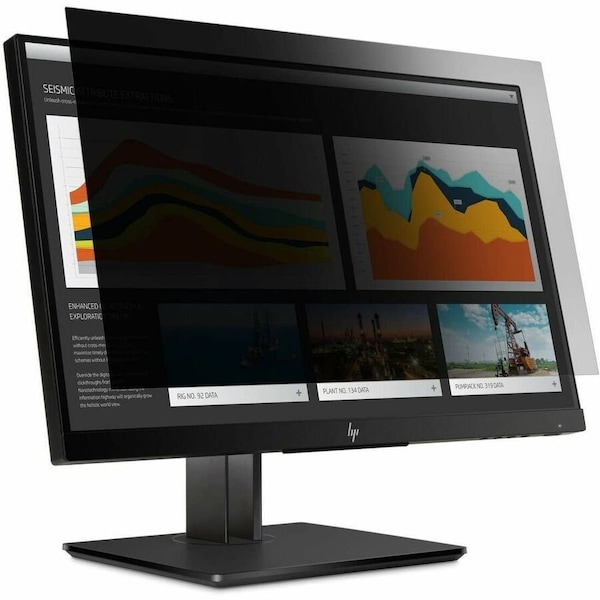 Targus 4Vu Privacy Screen for HP EliteDisplay E273 and HP Z27n G2, Landscape Clear AST038GLZ - main
