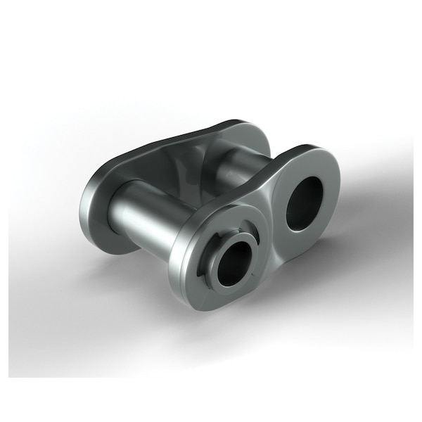 Hkk Chain Hollow Pin Offset Link, #50 chain, 5/8 in Pitch, 0.202 in ID x 0.280 in OD Pin RC050HPSHL1 - main