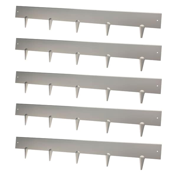 Kings County Tools 5 Pack Corten Steel Landscape Edging Border for Yard or Pathways GW37A06-02 - main