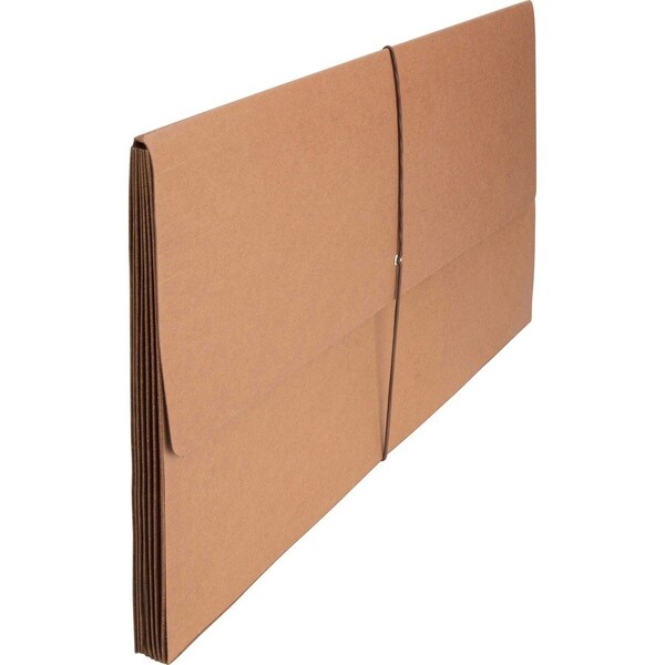 Business Source Expandable File Pockets, Paper Stock, Brwn BSN26576 - main