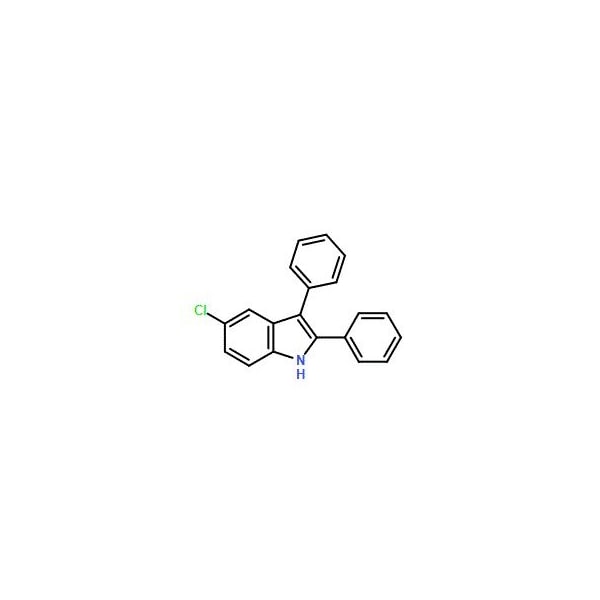 Ak Scientific 5-Chloro-2, 3-diphenyl-1H-indole (5g), CAS 52598-02-4 X4208-5g - main